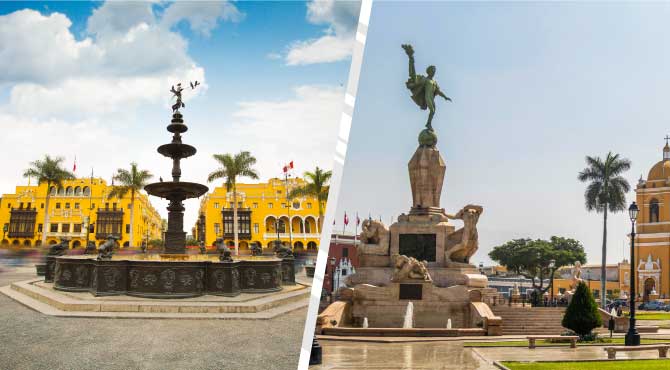 Ruta de LIMA a TRUJILLO