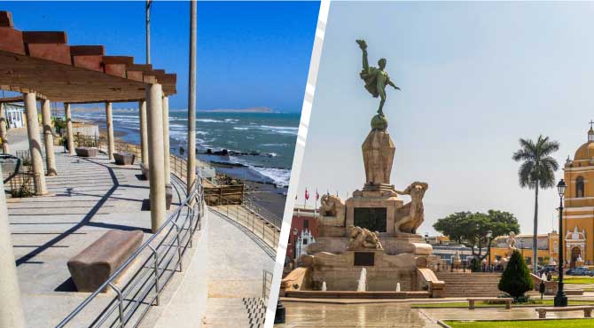 Ruta de TALARA a TRUJILLO