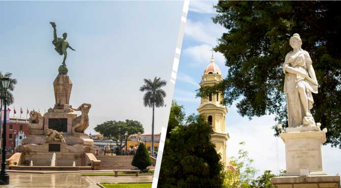 Ruta de TRUJILLO a PIURA