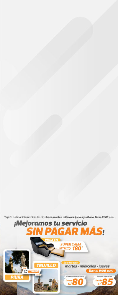 Ruta Piura Trujillo responsive