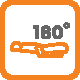 Ícono de Reclinación 180°