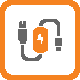 Ícono de Cargadores USB y/o USB C